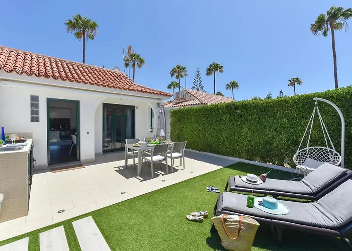 Bungalow With Terrace In Maspalomas Ds50 By Villagrancanaria